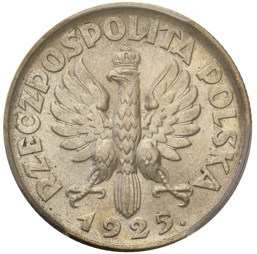 II RP. 1 złoty 1925 PCGS MS62